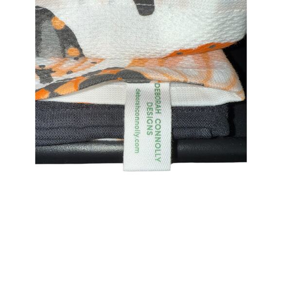3-Pack Deborah Connolly Kitchen Towels New Pumpkin Fall Holiday - Picture 2 of 3